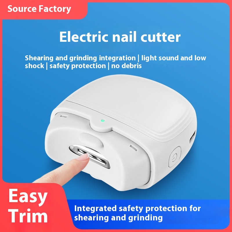 Automatic nail clippers for the elderly and babies nail polishing instrument electric nail clippers nail clippers nail clippers hands and feet