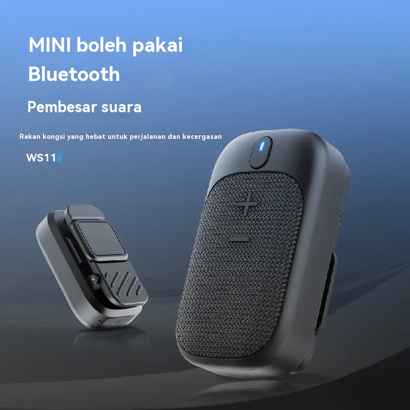 Pembesar suara Bluetooth yang bergaya, penting untuk berbasikal luar. Mudah alih dan senang, nikmati panggilan Bluetooth dan hidangan muzik