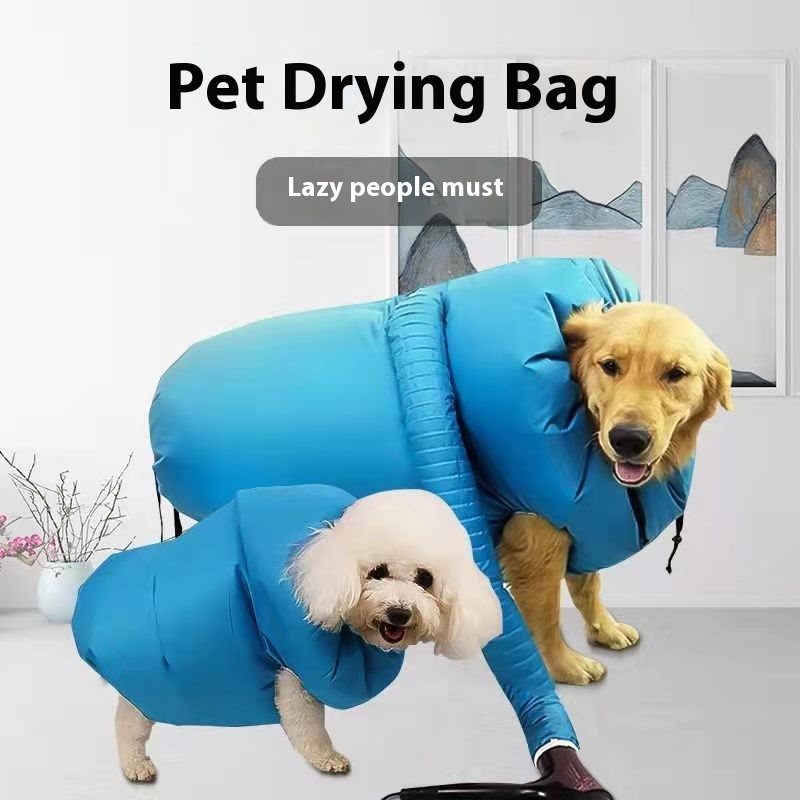 Pet Drying Bag Household Dog Automatic Drying Bag Drying Box Cat Bath Must Blow Dry Mao Mao Does Not Fly