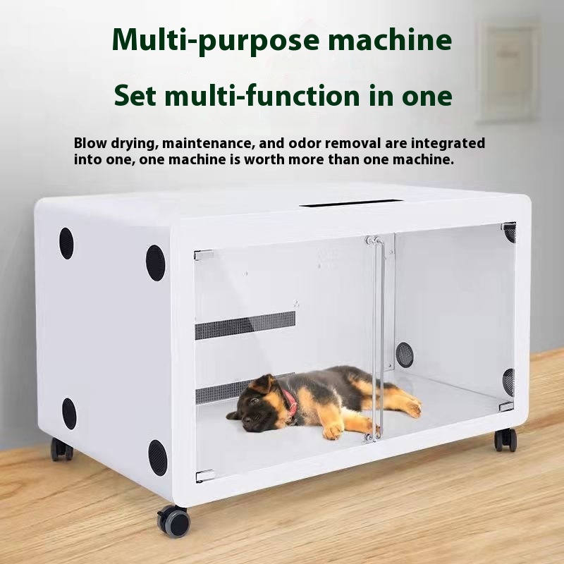 Large Dog Pet Drying Box Household Automatic Blower Machine Hair Dryer Cat Dog Bathing Hair Blowing Artifact Dryer