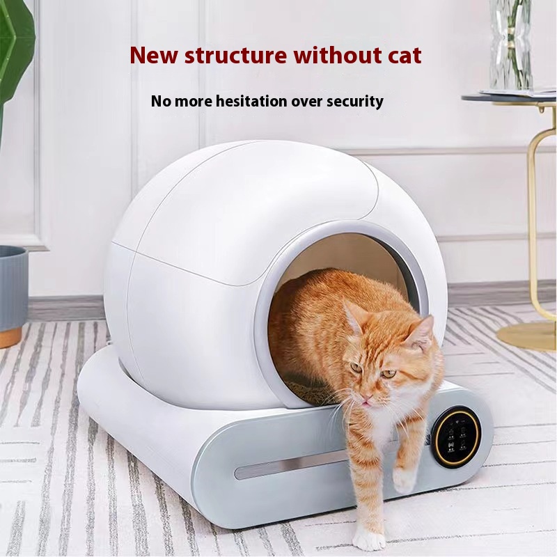 Intelligent cat litter box cleaning cat toilet full-automatic 65L large cat litter box odor purification and deodorization