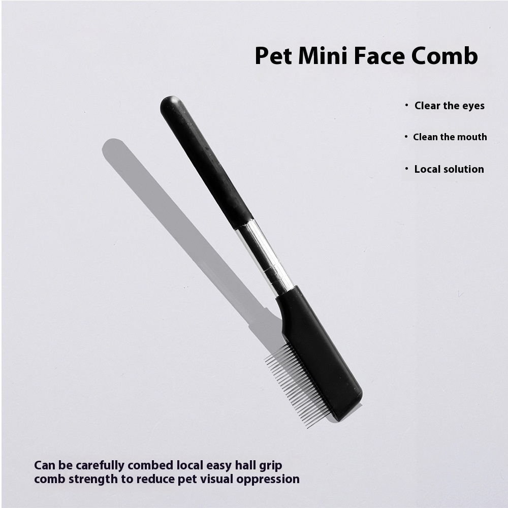 Special pet face comb dog detail comb pet comb mouth hair flea comb cat eye cleaning brush tears