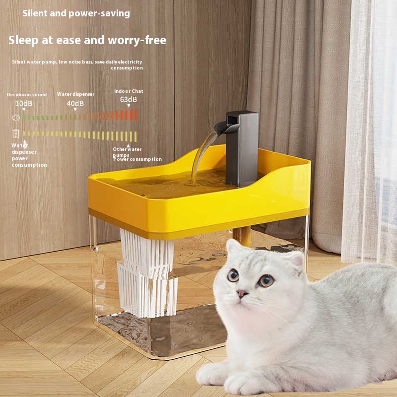 Cat Water Dispenser Automatic Circulation Water Dispenser Xiao Mao Water Dispenser Dog Water Basin Water Bowl Pet Supplies