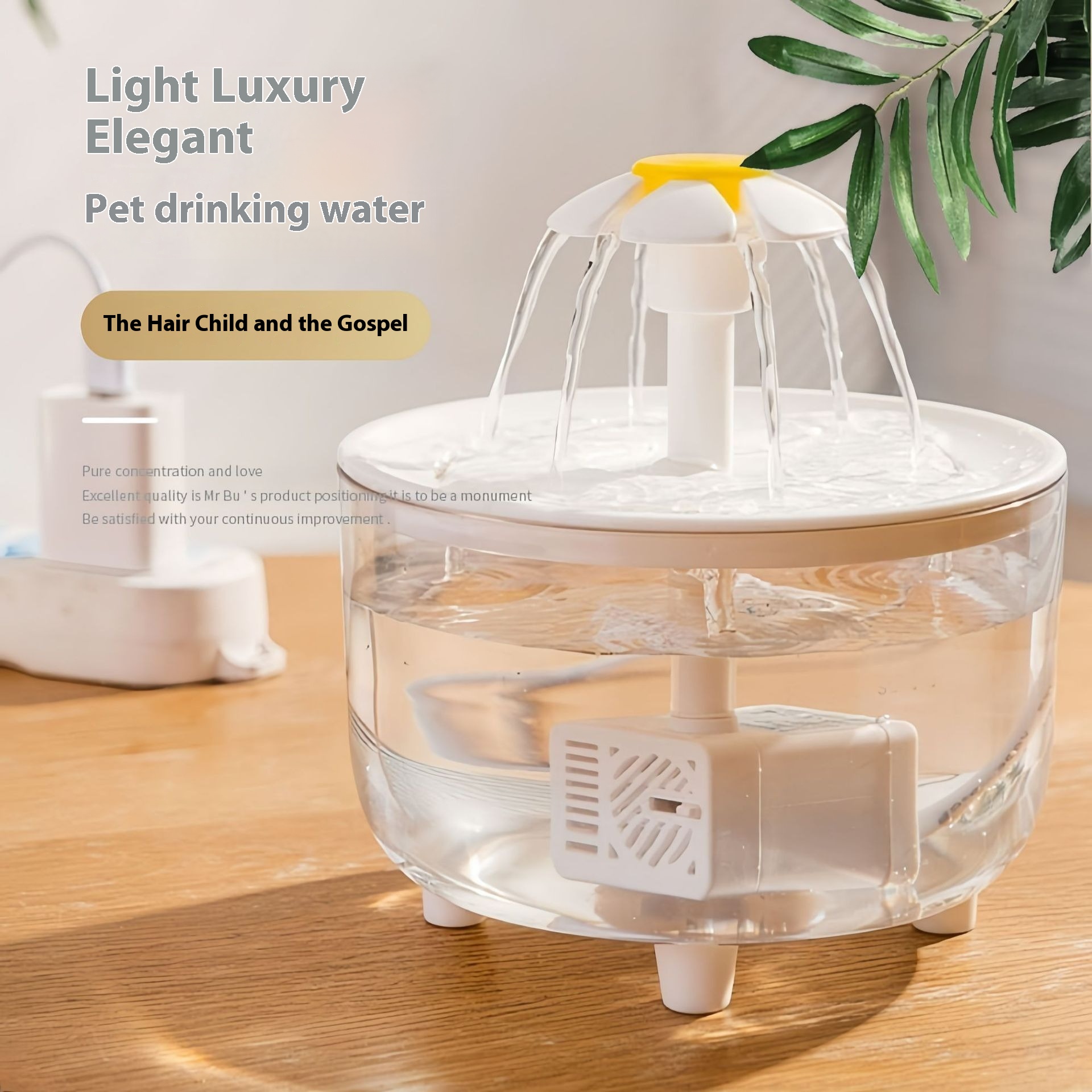 Cat Water Dispenser Automatic Circulating Water Dispenser Pet Water Bowl Water Bowl Filter Water Cat and Dog Water Feeder