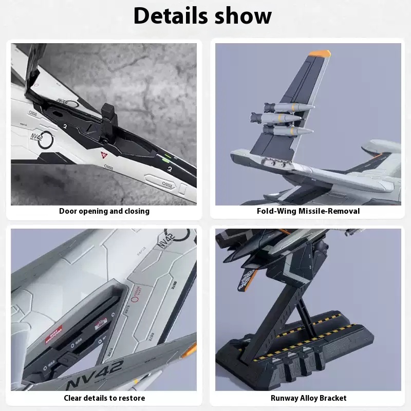 Zhuhai Airshow Xuan Nv Aerospace Fighter Alloy Model Simulation Fighter Jet Nantianmen Project