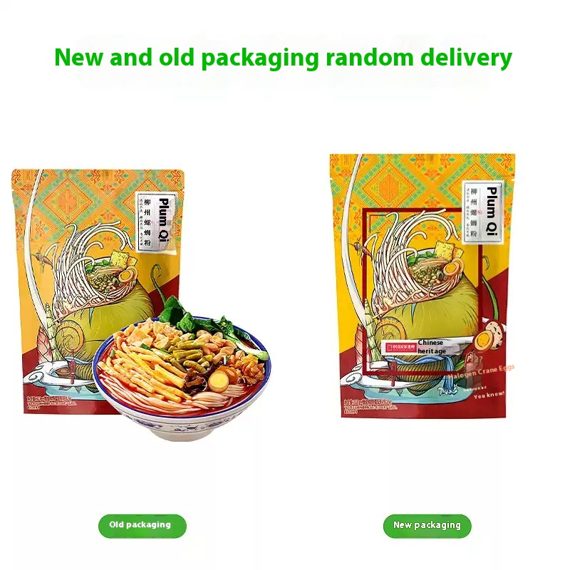 Li Ziqi Luosifen 310g Liuzhou Snail Noodle Instant Noodle Guangxi Snail Noodle Specialty Rice Noodle Vermicelli Late Night Noodle