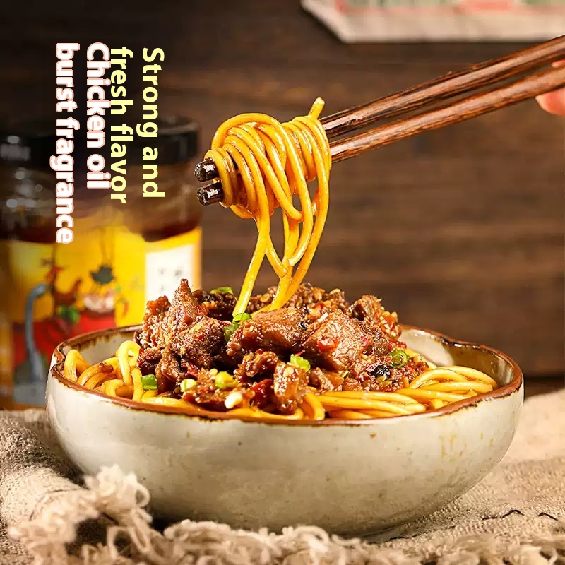 Li Ziqi Good Mix Beef Sauce for Rice Sauce Spicy Mix Noodles Seasoning Sauce 220g*2 bottles