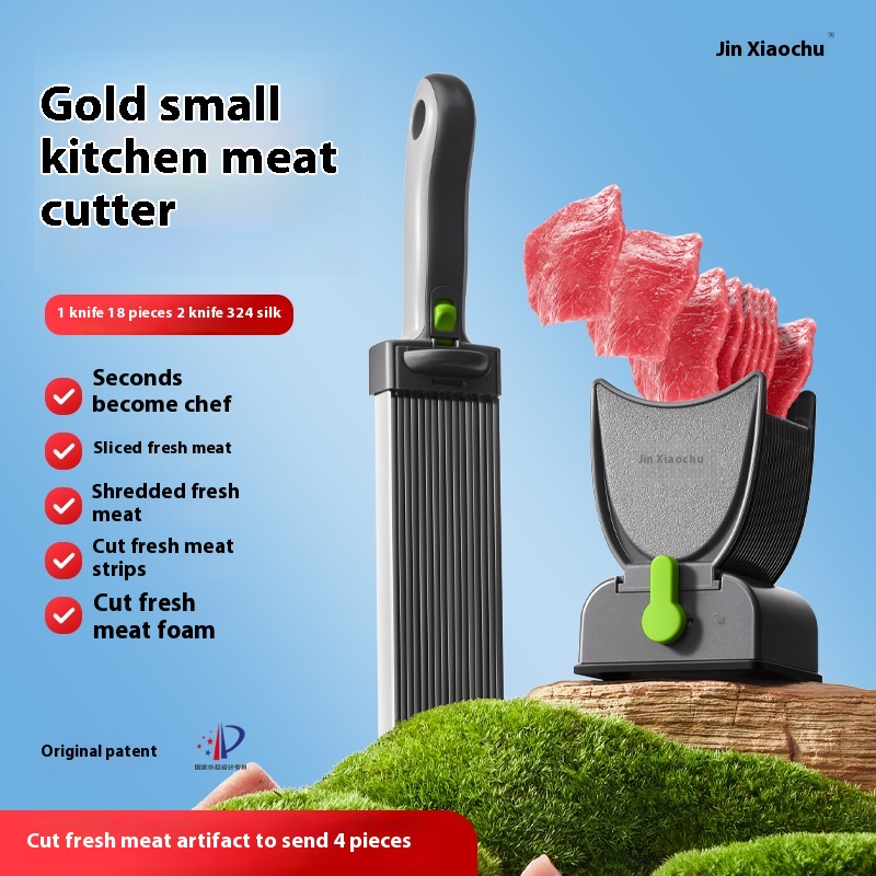 Jin Xiaochu Meat Slicer Home Use Fresh Meat Slicing Machine Multifunctional Kitchen Meat Shredder Meat Chopper Gadget