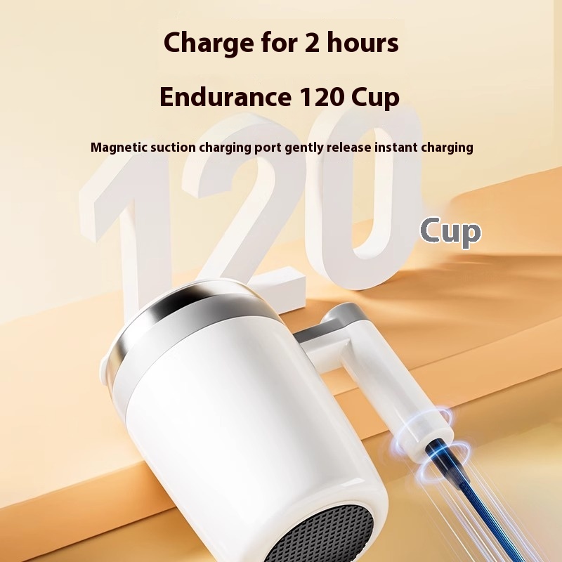 Fully automatic coffee stirring cup 2024 new electric magnetic rechargeable milk brewing cup portable cup