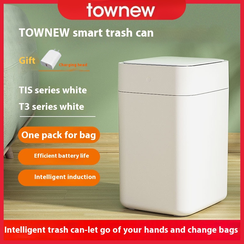 Townew T1S Second Generation Smart Sensor Trash Can Fully Automatic Bagging and Replacement Townew Household T3 Trash Can