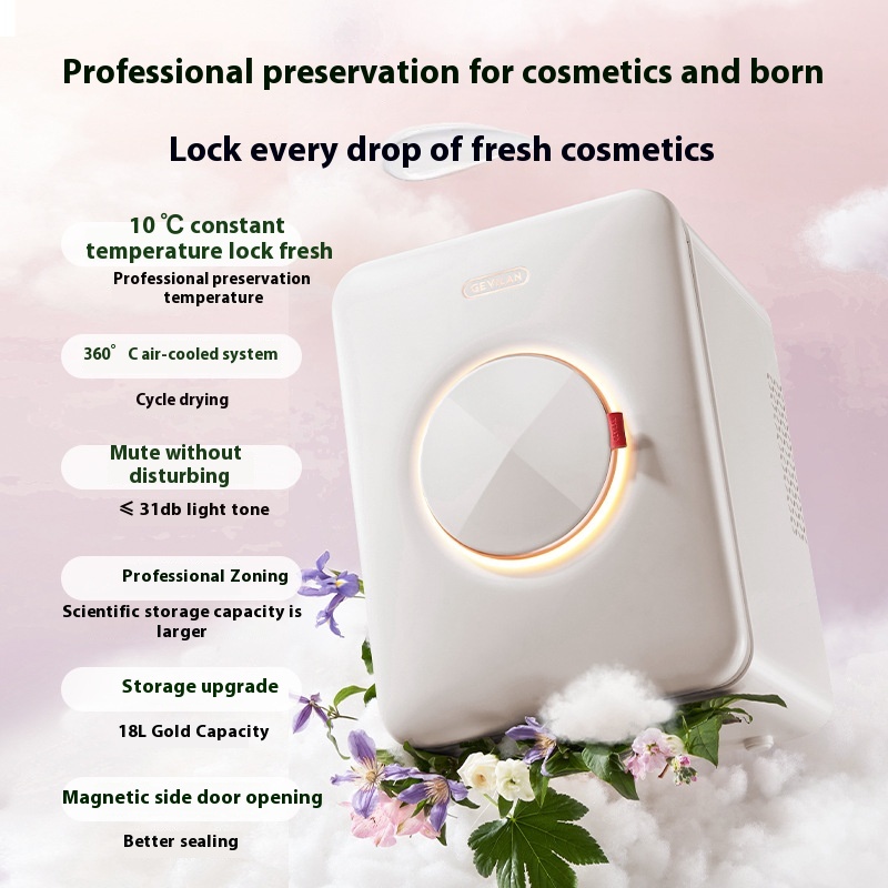 GEVILAN Ge Lan makeup skin care products beauty small refrigerator storage beauty mask professional constant temperature insurance